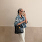 Denim Desire Shacket Blue Light