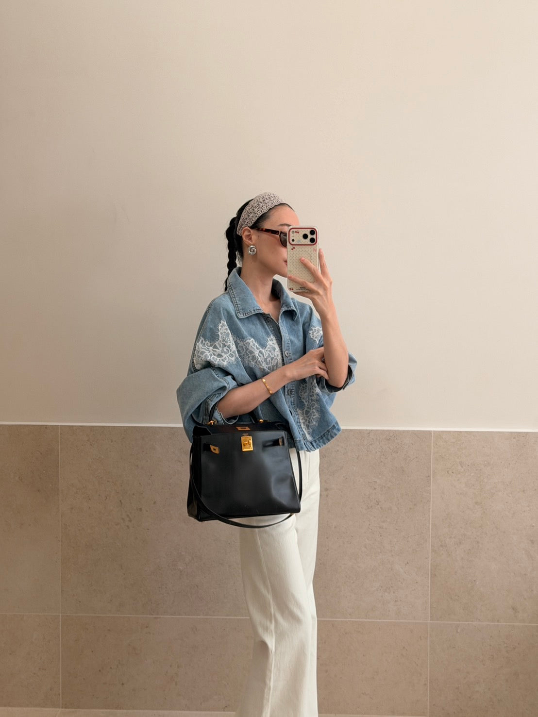 Denim Desire Shacket Blue Light