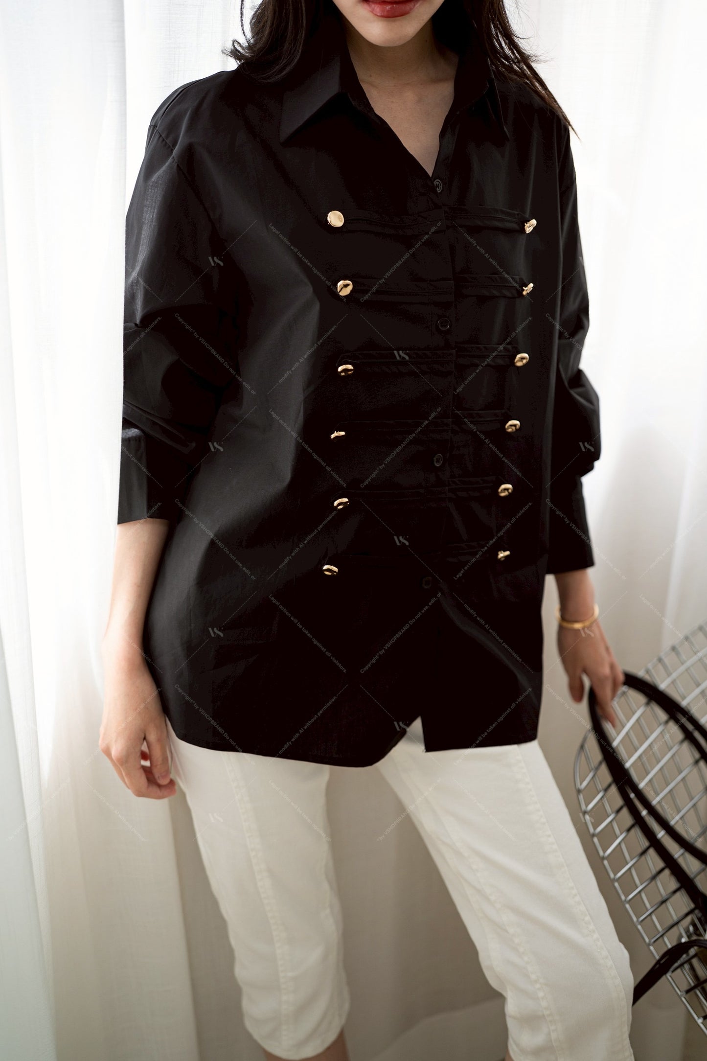 Estelle shirt Black