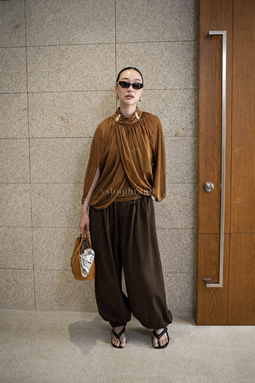 Drape Love Brown