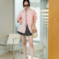 Bubble Button shirt pink