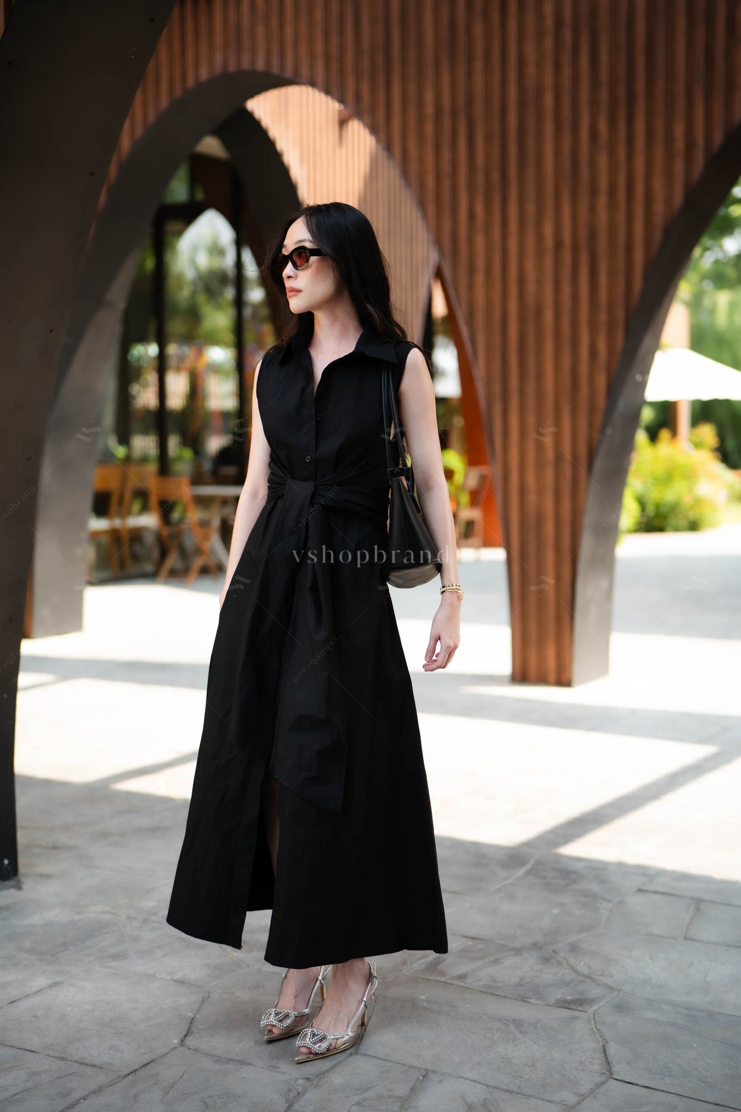 Rome Dress Black