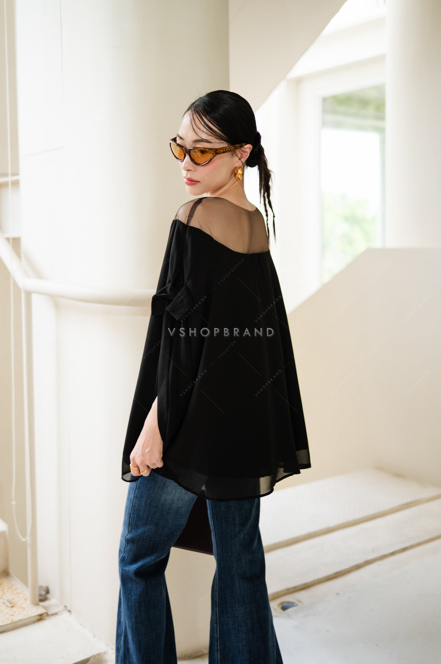 Paris Top Black