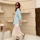 Oversize Style Shirt All Hearts BLUE