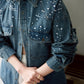 Starry nights denim shirt