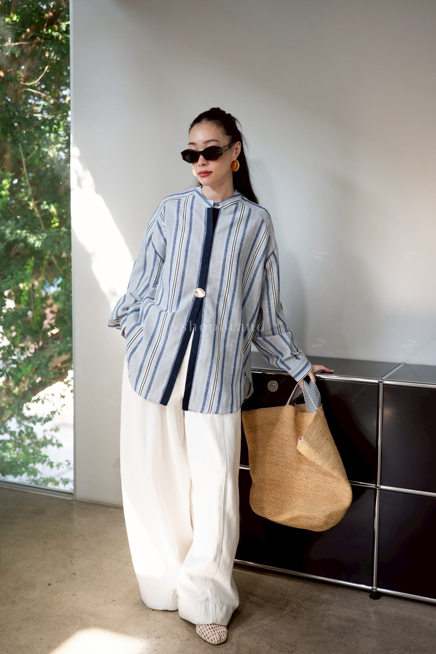 Brazilian Blue Shirt