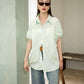 Amsterdam butterflies Shirt Green