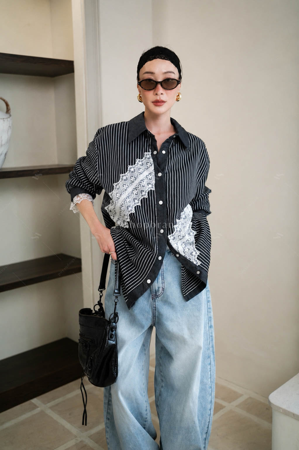 Lolita lacey shirt
