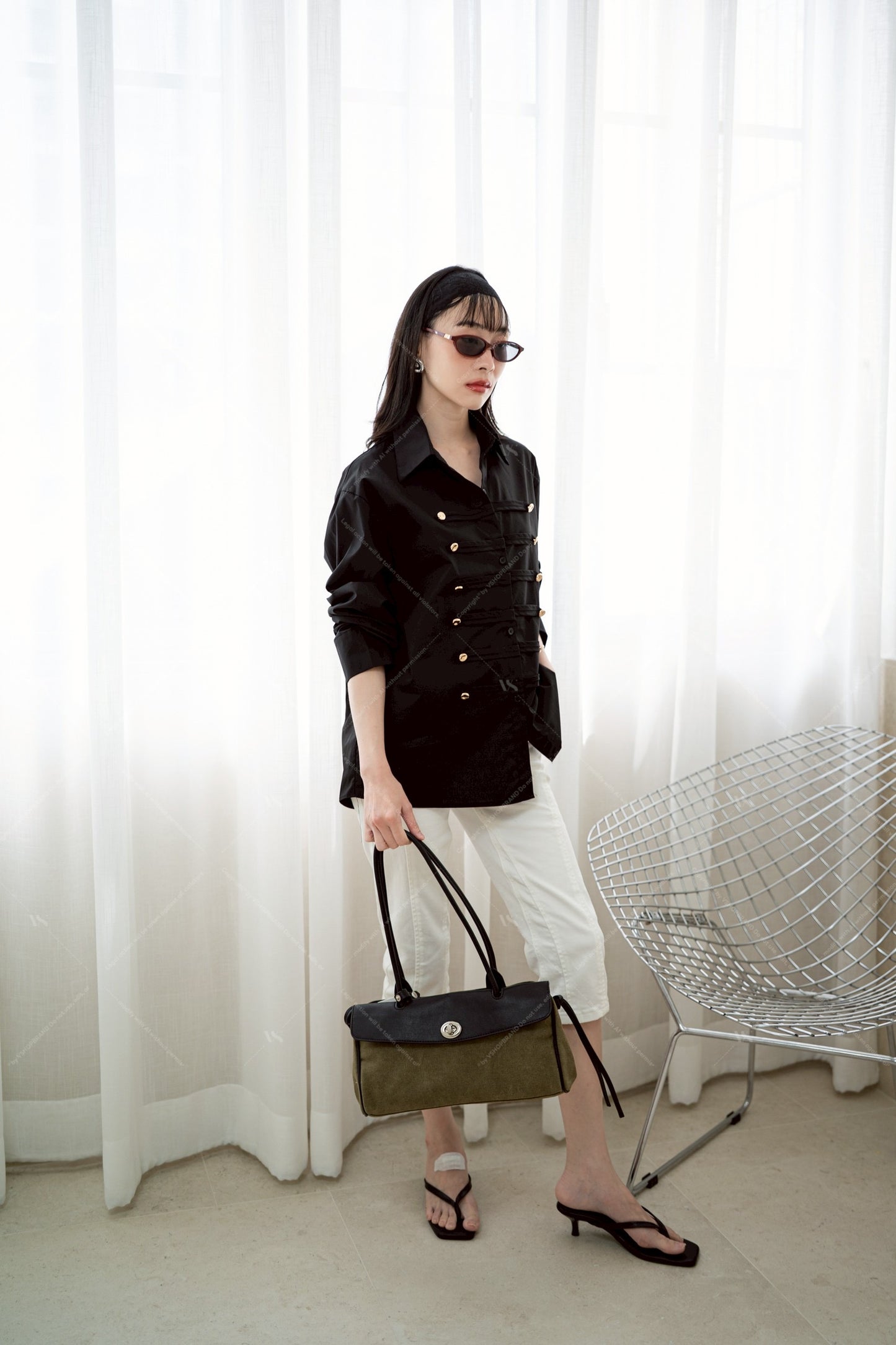 Estelle shirt Black