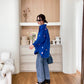 Oversize Style Shirt PacMan BLUE
