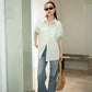 Amsterdam butterflies Shirt Green