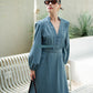 Mandarin maxi dress Light