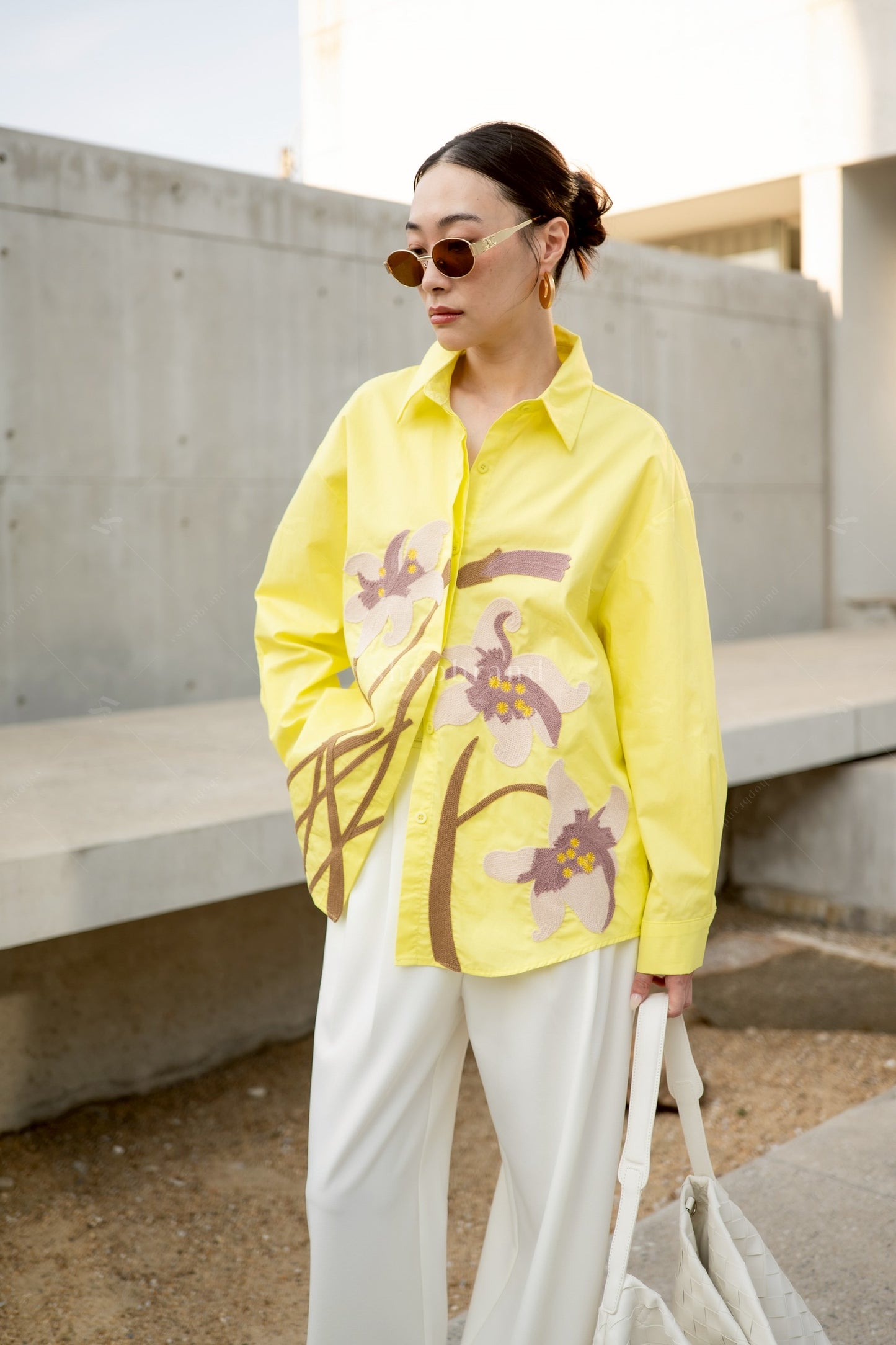 Floretta shirt yellow