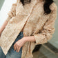 Lace summer Shirt Cream