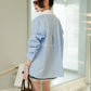 Bubble Button shirt BLUE