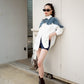 Denim Love White