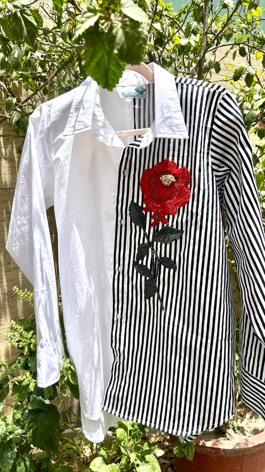 Call me Rose Shirt Black