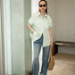 Amsterdam butterflies Shirt Green