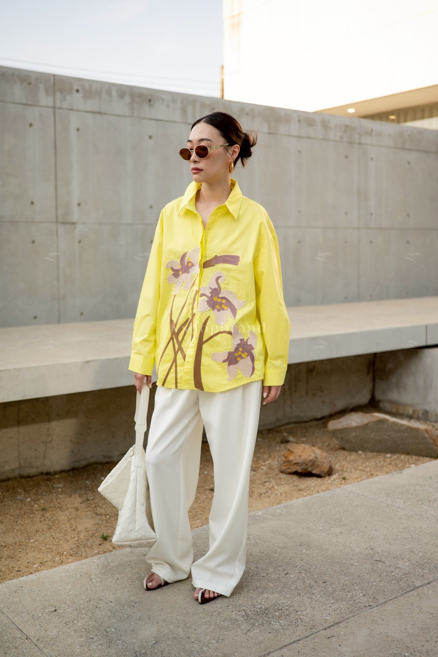 Floretta shirt yellow