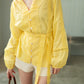 Lace Love Shirt Mango yellow