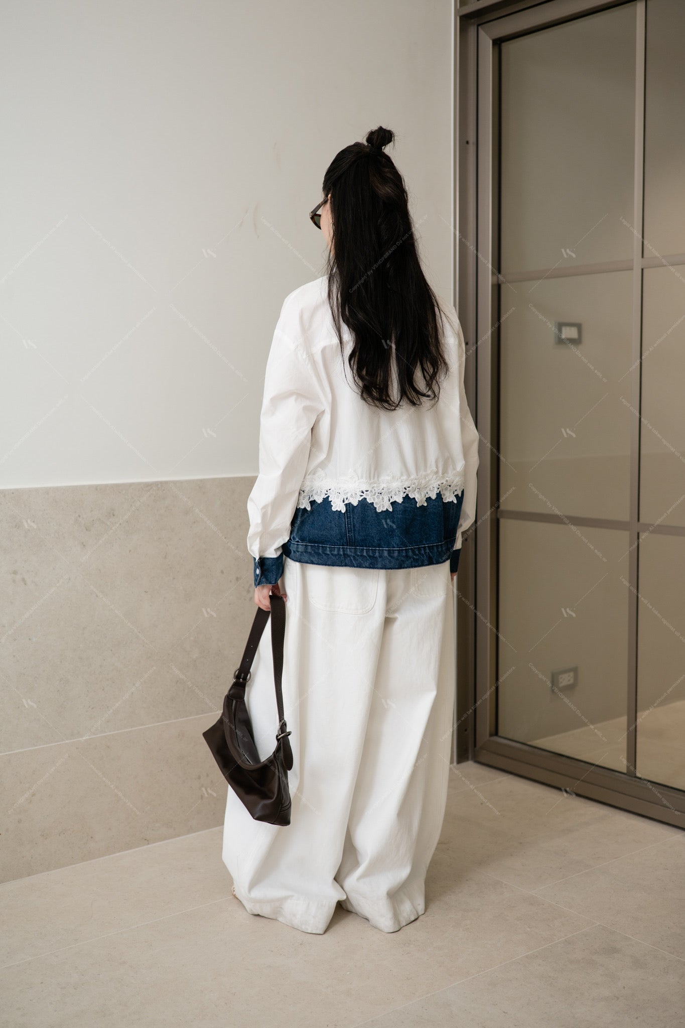 Denim Love white