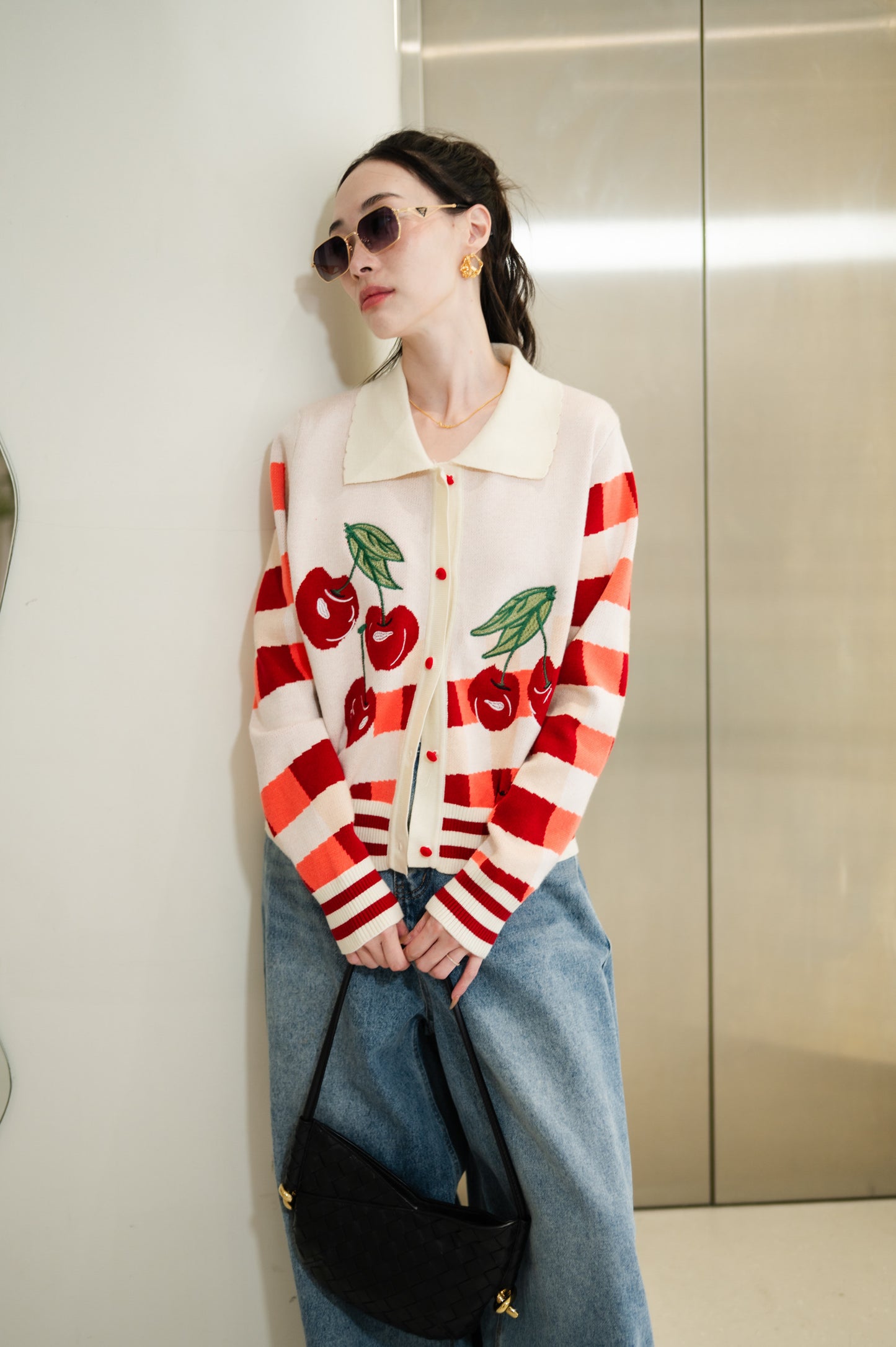 Cherry pop sweater