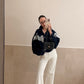 Denim Desire Shacket Black