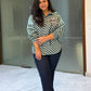 Flirty striped shirt Green