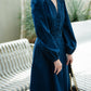 Mandarin maxi dress Dark