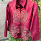 Flora Maroon shirt