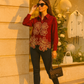Flora Maroon shirt