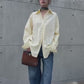 Bedazzled shirt Yellow