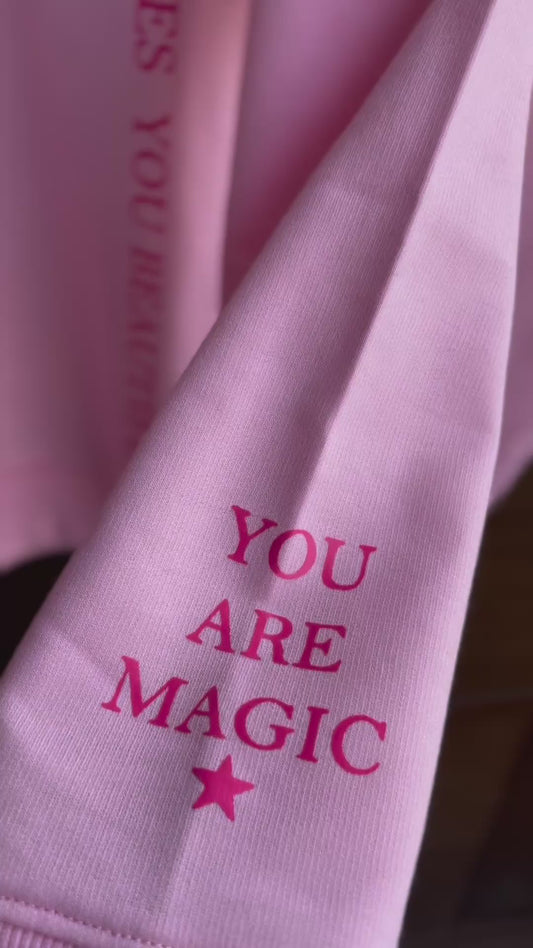 You are magic jogger set PINK