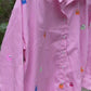 Oversize Style Shirt PacMan pink